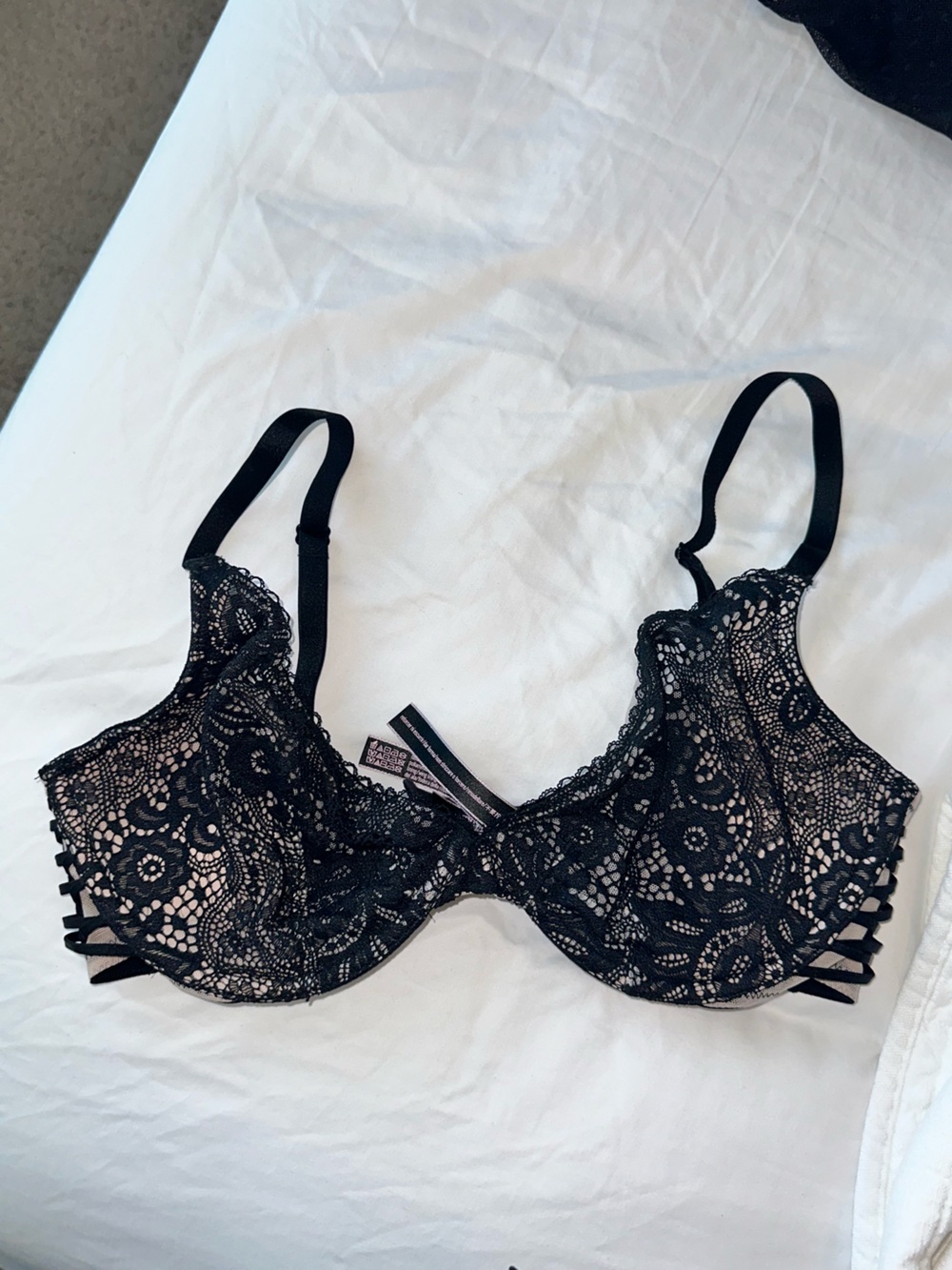 Victoria's Secret Black Lace Underwire Bra
